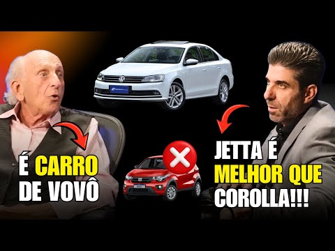 🚗 Os MELHORES carros até R$100 MIL – com TCar e Boris Feldman! #carros #corolla #jetta #volkswagen