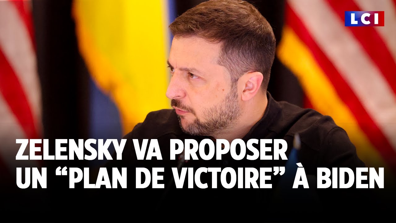 Zelensky va proposer un "plan de victoire" à Biden