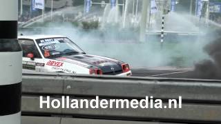 preview picture of video 'Car on Fire City Racing 2012 rotterdam'