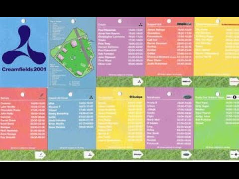 Carl Cox, Seb Fontaine & Futureshock - Live @ Creamfields 2001 in Liverpool (26.08.01)