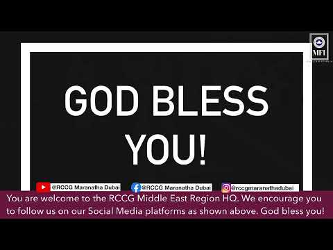 RCCG ME Regional Friday Service || (26-11-21) || AP. Gabriel Osho