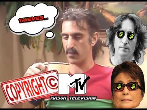 Frank Zappa Exposes Song Thieves John Lennon & Yoko Ono And Also Slams MTV