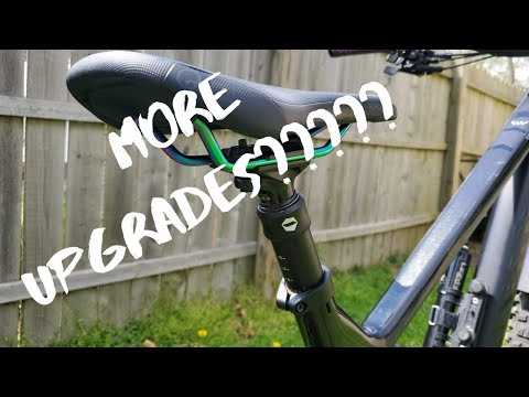 absoluteBLACK Oval Ring and Ergon SM Enduro Comp Saddle unboxing