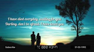 A Thousand Years - Christina Perri (Lyrics) and violin cover