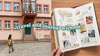 Travel and Journal with Me: Exploring Frankfurt and Mainz 🇩🇪 | Abbey Sy