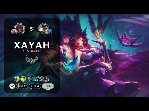 Xayah ADC vs Nilah - KR Challenger Patch 12.22