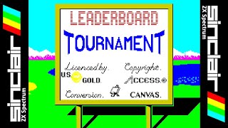 LEADER BOARD TOURNAMENT -=Classic Gaming=- Walkthrough, ZX Spectrum