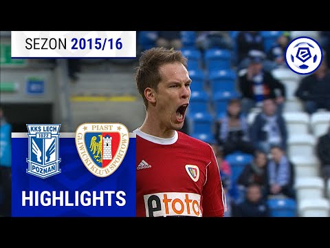 Lech Poznań - Piast Gliwice 2:2 | SKRÓT | Ekstraklasa 2015/16 | 32. Kolejka