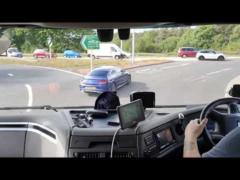 LGV/HGV How to look for, and use a blocker at roundabouts