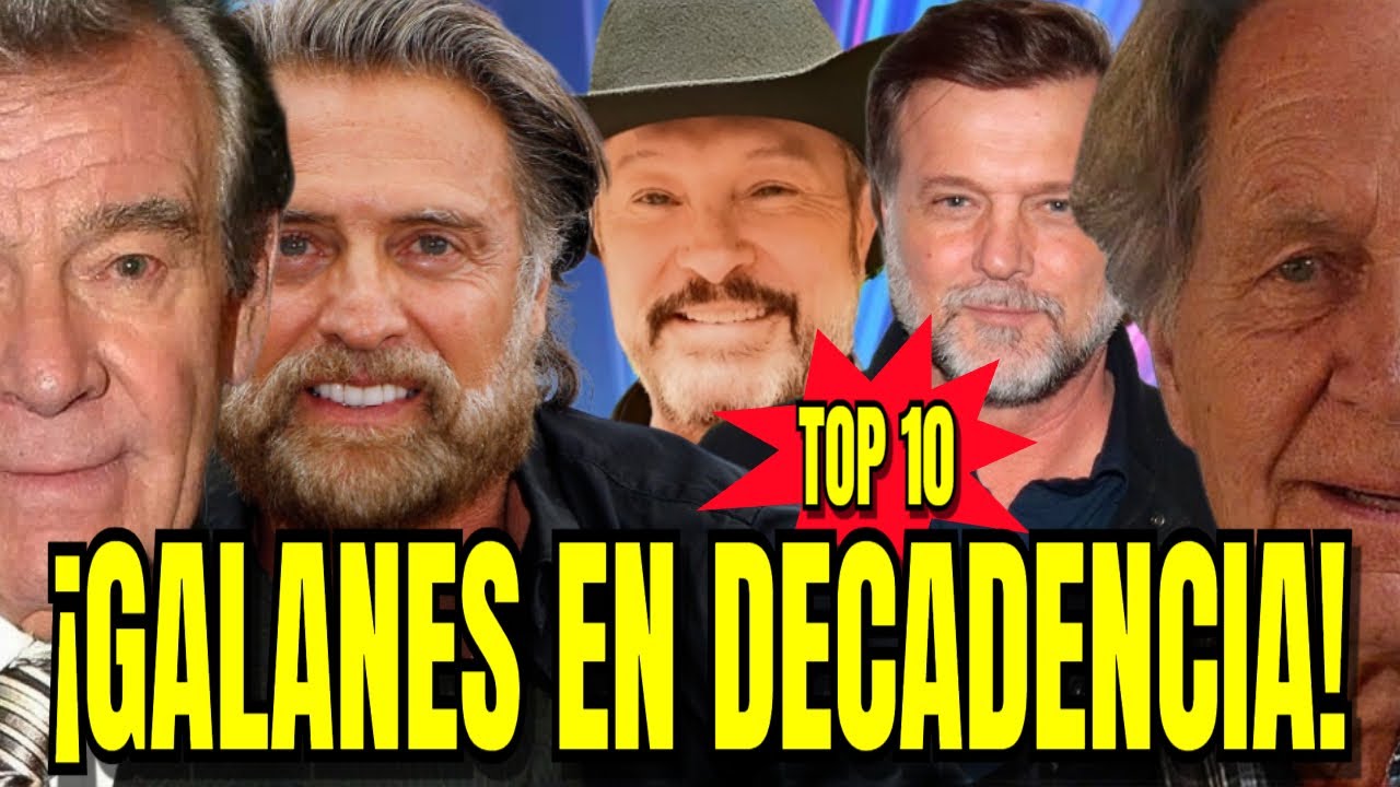 ¿Protagonistas o bisabuelos? FAMOSOS Ex-galanes aferrados a la juventud