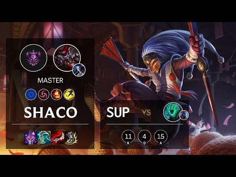 Shaco Support vs Thresh - EUW Master Patch 11.23