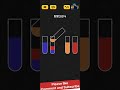 Water sort - color puzzle game level 1, 2, 3, 4, 5 solution