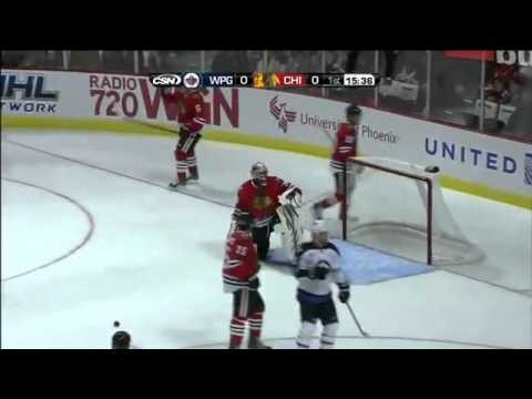 Jim Slater goal : Winnipeg Jets : October 13 2011