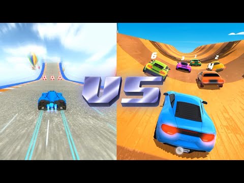 superhero formula car stunt 3D  VS  car race master | Gameplay | noob vs pro | world record | games