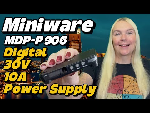Miniware MDP-P906 Digital Power Supply 30V 10A 300W - Full Test & Review