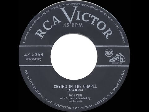 1953 HITS ARCHIVE: Crying In The Chapel - June Valli