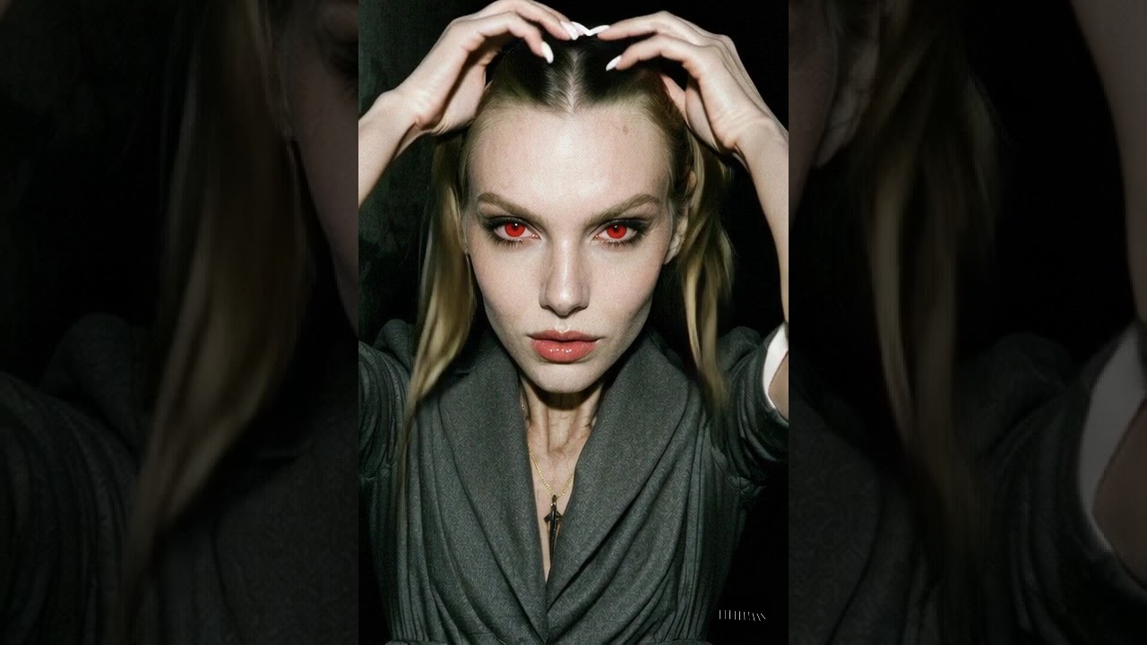 woman into a hauntingly beautiful vampir