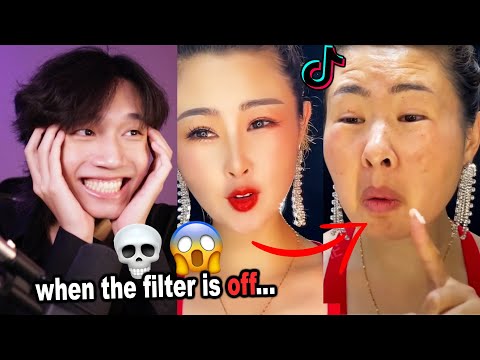 when the filter is accidentally off (CRAZY ASIAN FILTER FAILS)