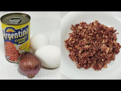 Corned Beef with Eggs | Breakfast Idea | JEANcooking