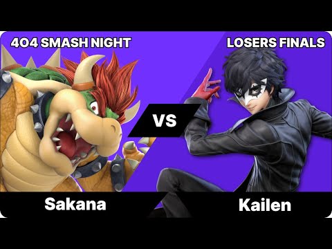 4o4 Smash Night -  Sakana(Bowser) vs Kailen(Omega)