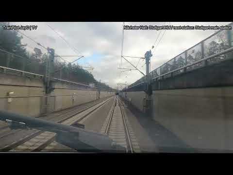 Cabview ICE: Mannheim - Stuttgart | TrainPilot Jay©