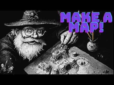 LETS MAKE A SHADOWDARK RPG MAP! - EPISODE 1