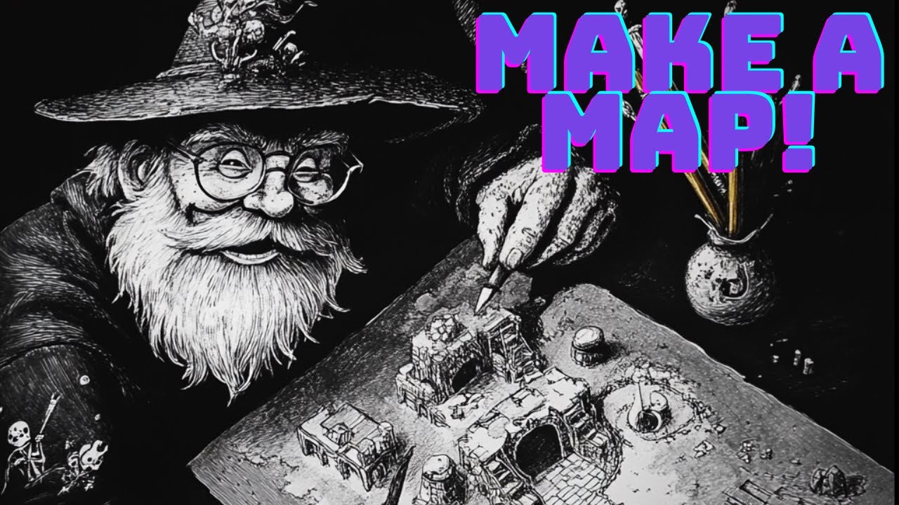 LETS MAKE A SHADOWDARK RPG MAP! - EPISODE 1