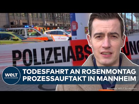 MANNHEIM: Prozess zur Todesfahrt startet! Tatverdächtiger wegen Mordes angeklagt