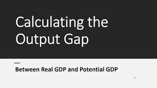 Output Gap and Okun's Law