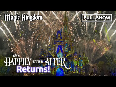 Happily Ever After Fireworks Return Performance 2023 - Magic Kingdom