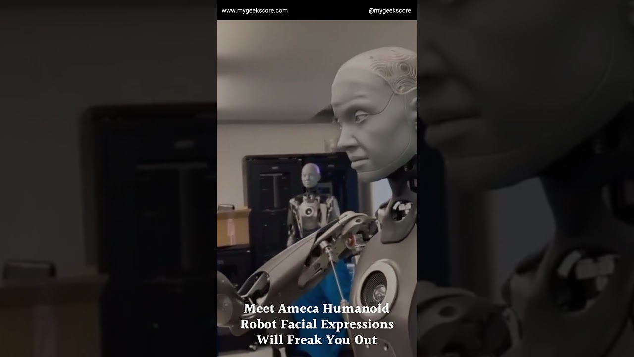 This Humanoid Robot Facial Expressions Will Freak You Out