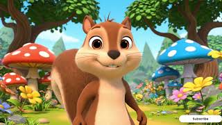 The Silly Squirrel Dance | Fun Kids Song #childrenssong #cartoon #anime #singalong #AnimalDance