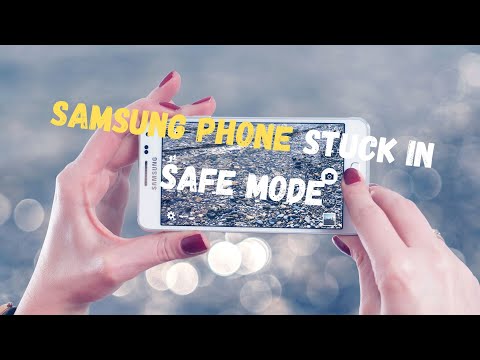 How to Remove Safe Mode Stuck In Samsung Phone | Get Out of Grayed out App icons, No Services…