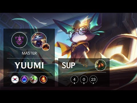 Yuumi Support vs Nautilus - KR Master Patch 9.16