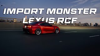 Import Monster - Weds & Artisan Spirits - Lexus RCF