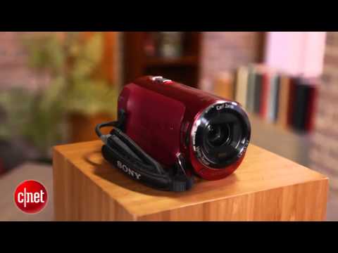 The Sony Handycam HDR CX220 is cheap small and lightweight