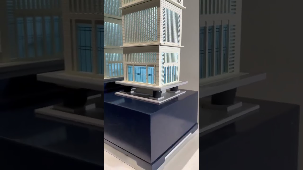A rubber-based base isolation system and a seismic damper solution.