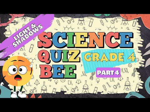 Science Quiz bee for Grade 4 | Quiz 4 | Light and Shadows | Quiz by brainYs