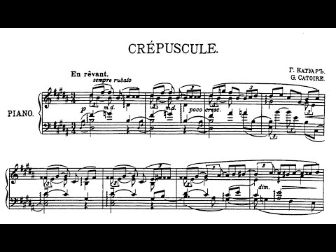 Georgy Catoire - Chants du crépuscule, Op.24
