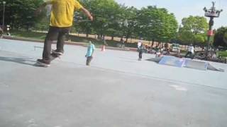 preview picture of video 'SKATEHOLICS SESSION with W | KYORYUKOEN SKATEPARK'
