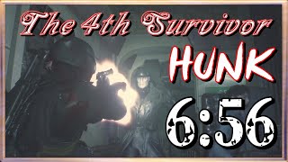 ◍【バイオハザードRE:2】世界7位 6:56 ハンク The 4th Survivor speedrun 【PS4/RTA/TA】