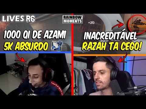 5K ABSURDO DO ASK COM A NOVA OPERADORA, RAZAH MUITO CEGO 🤣🤣 E MAIS - MELHORES MOMENTOS LIVES R6