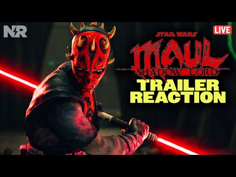 STAR WARS MAUL SHADOW LORD TRAILER REACTION