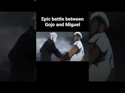 Gojo vs Miguel Epic Battle Jujutsu Kaisen 0