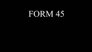 ALCPT / ECL Form 45