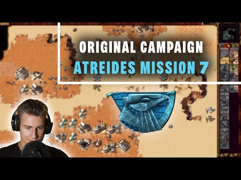Dune 2000 – Original Campaign – Atreides Mission 7 (Hard, Max Speed)