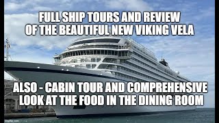 Viking Cruises Ocean Ship -  New Viking Vela – Full ship tour,  review and commentary at the end.