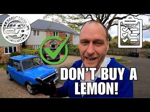 Buying a Classic Mini? Don't Buy Without Watching This! Save ££££'s