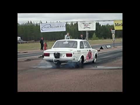INSANE BURNOUTS in Tallhed, Orsa! 😱 | Swedish VOVLO Car Gone Wild!