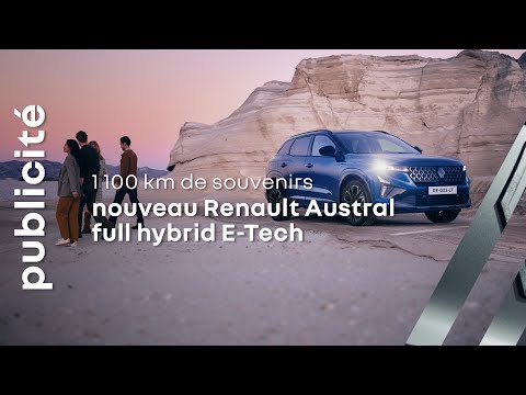 explorez toujours plus loin | nouveau Renault Austral full hybrid E-Tech